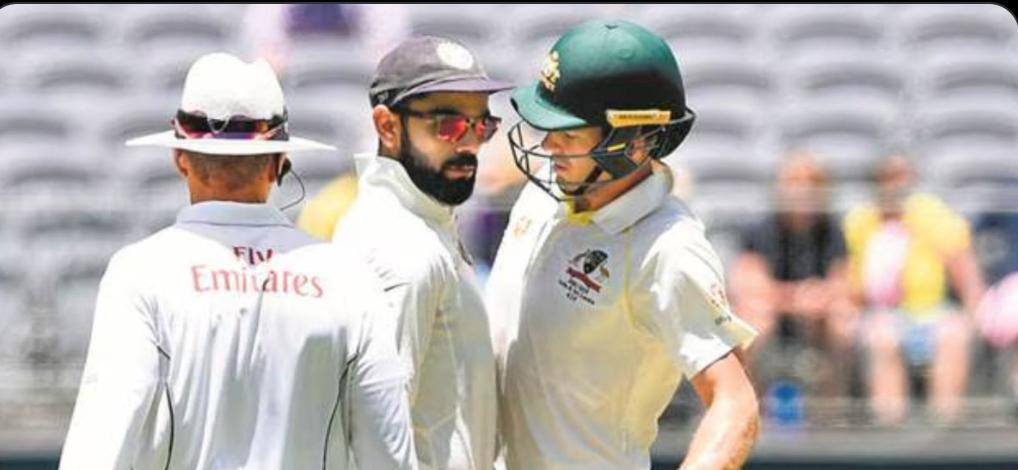 Kohli had a rivalry with Tim Paine [X]
